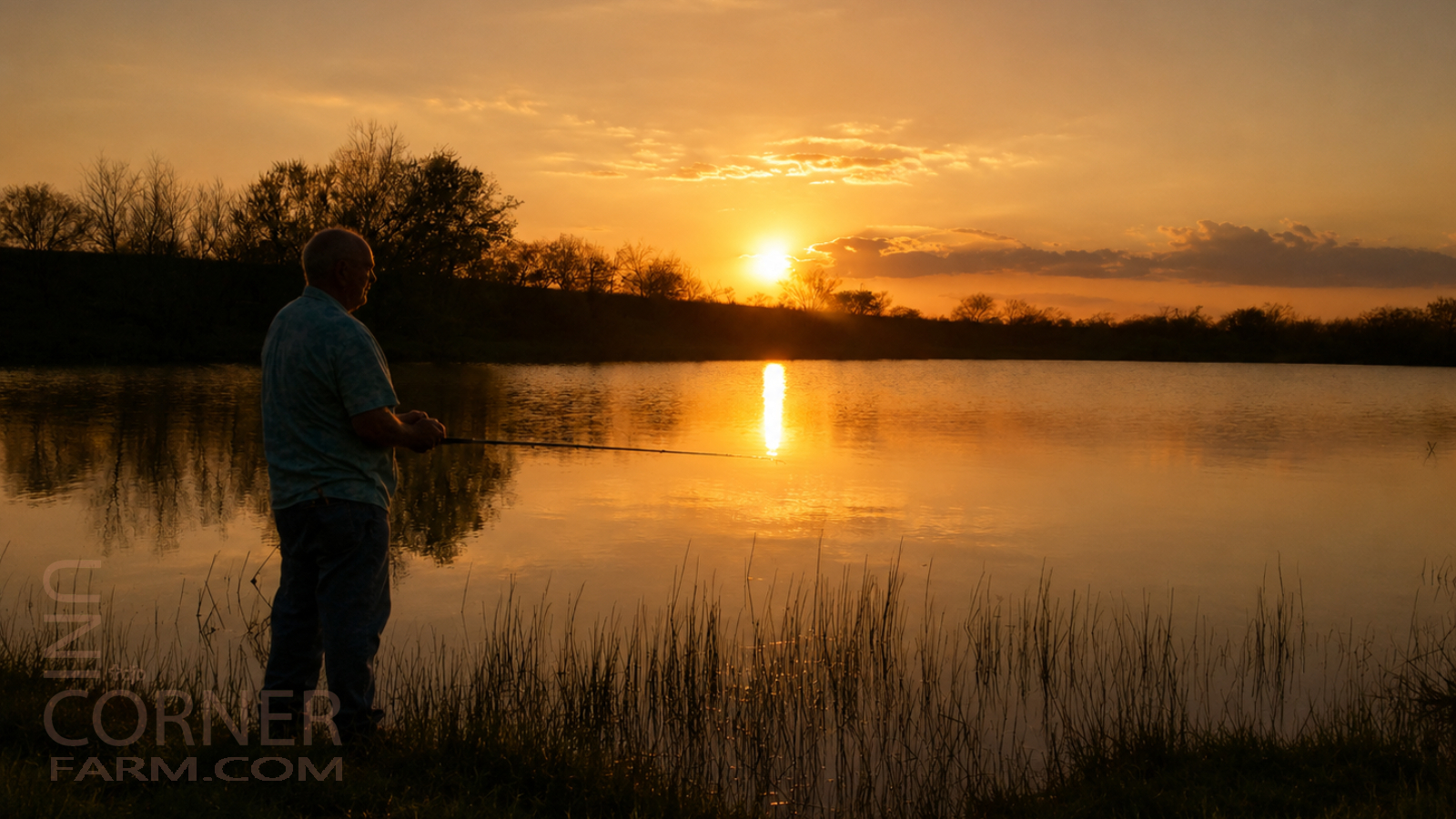 Fishing at the Pond